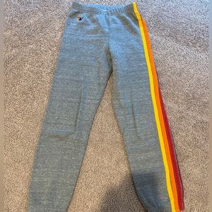 Aviator Nation Kid’s 5 Stripe sweatpants